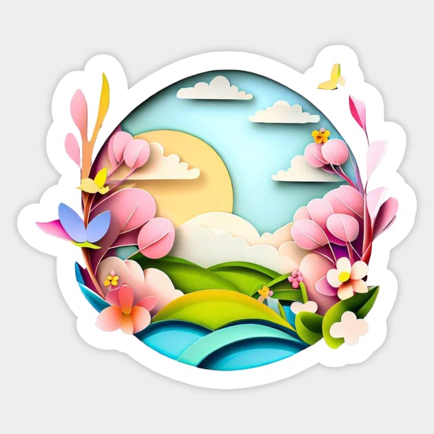 Spring Morning Sticker by quenguyen